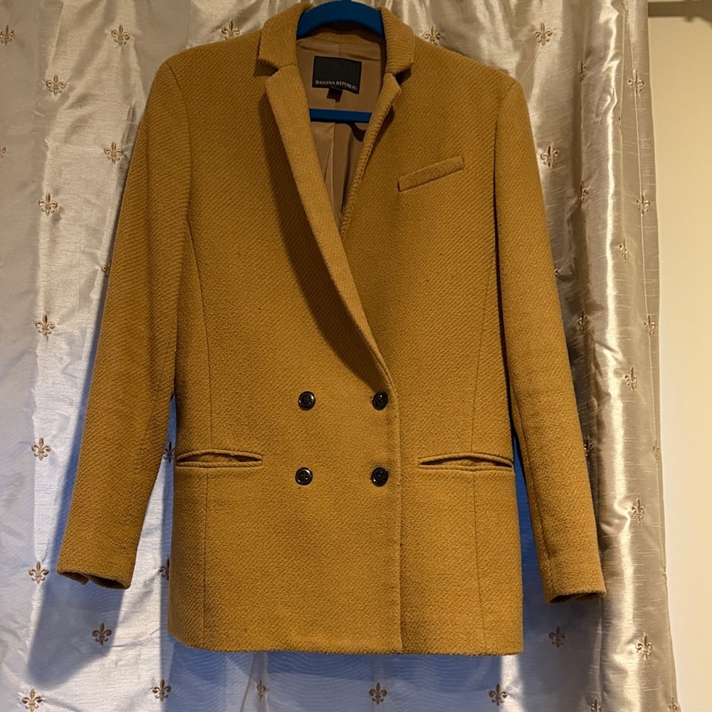BANANA REPUBLIC DOUBLE BREAST COAT